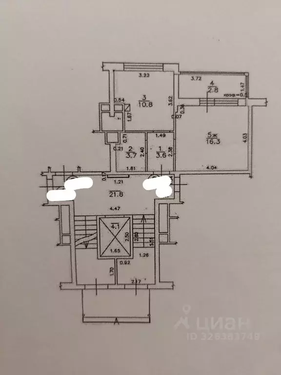 1-к кв. Калининградская область, Зеленоградск Солнечная ул., 11 (35.0 ... - Фото 2