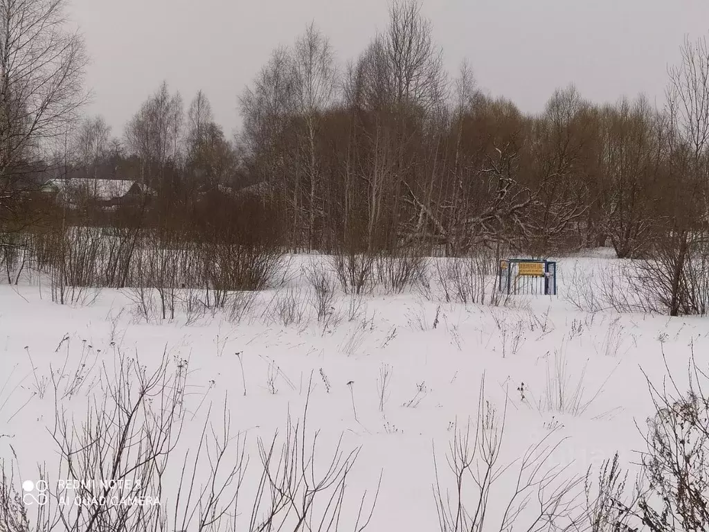 Участок в Тверская область, Кимрский муниципальный округ, д. Клетино  ... - Фото 2