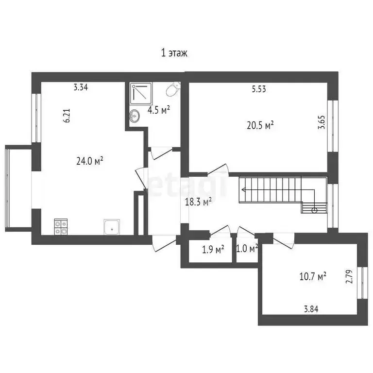4-комнатная квартира: Севастополь, улица Астана Кесаева, 18 (151.7 м) - Фото 1