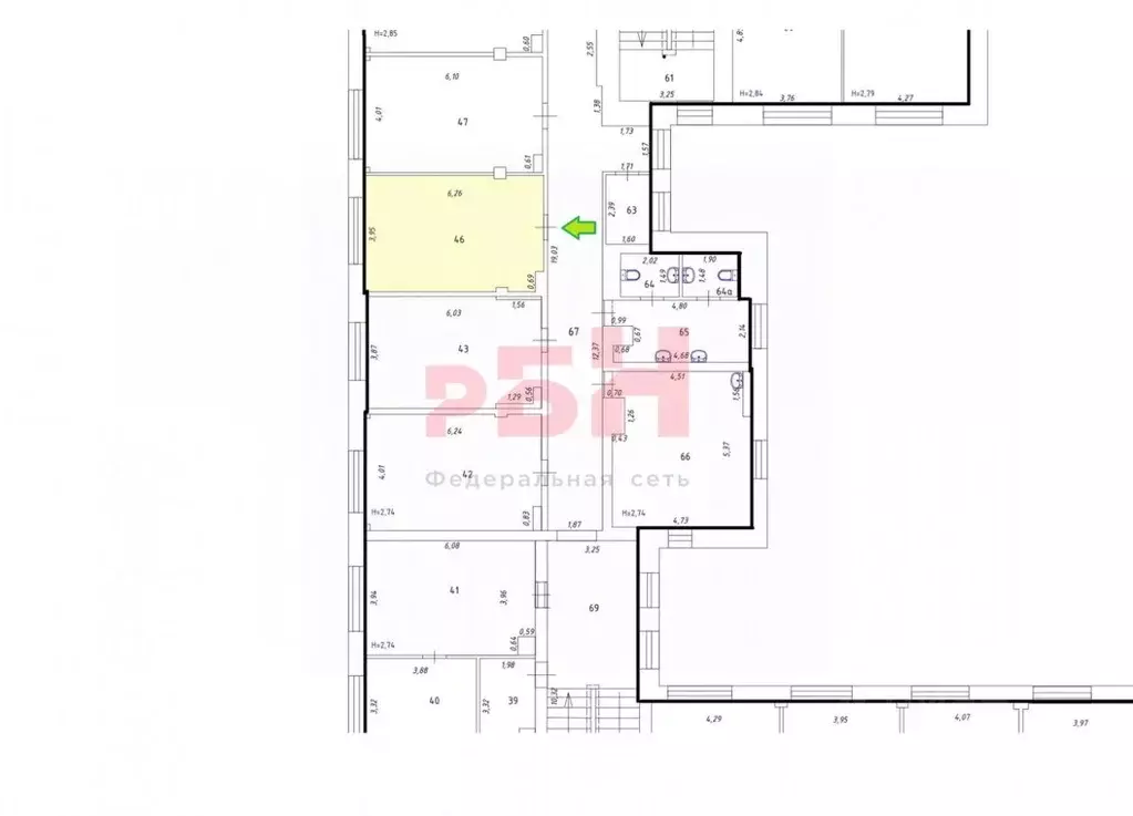 Офис в Свердловская область, Екатеринбург ул. Белинского, 34 (24 м) - Фото 2