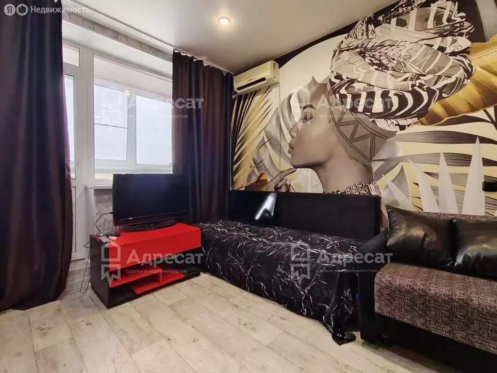 1-комнатная квартира: Волгоград, посёлок ГЭС, улица Колумба, 7 (32.5 ... - Фото 1