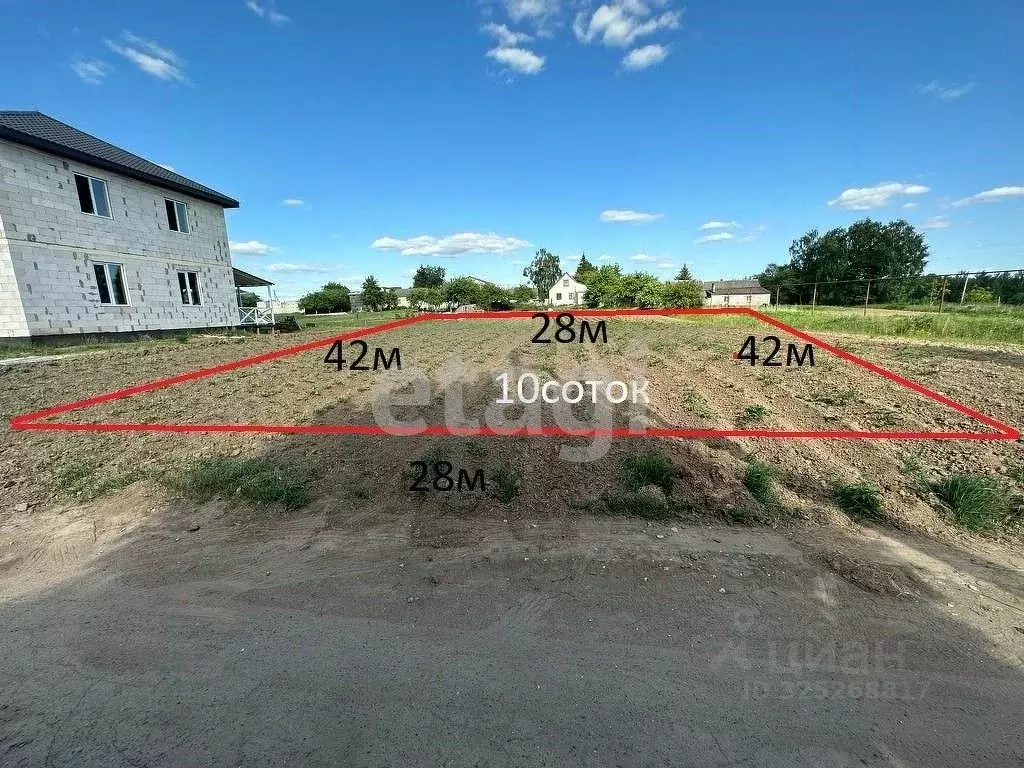 Участок в Брянская область, Брянский район, Добрунское с/пос, д. ... - Фото 1