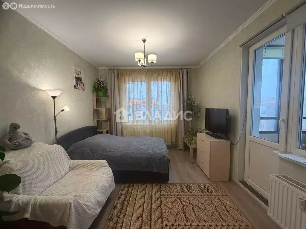 Квартира-студия: городской посёлок Янино-1, Ясная улица, 16к4 (25.9 м) - Фото 1