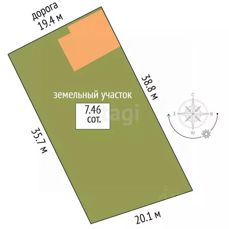 Дом в Марий Эл, Йошкар-Ола Надежда СНТ, 158 (160 м) - Фото 2