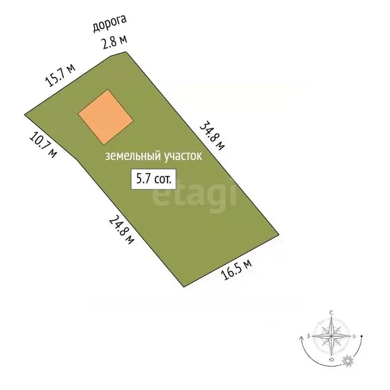Дом в Татарстан, Альметьевск ул. Репина, 1Б (64 м) - Фото 2