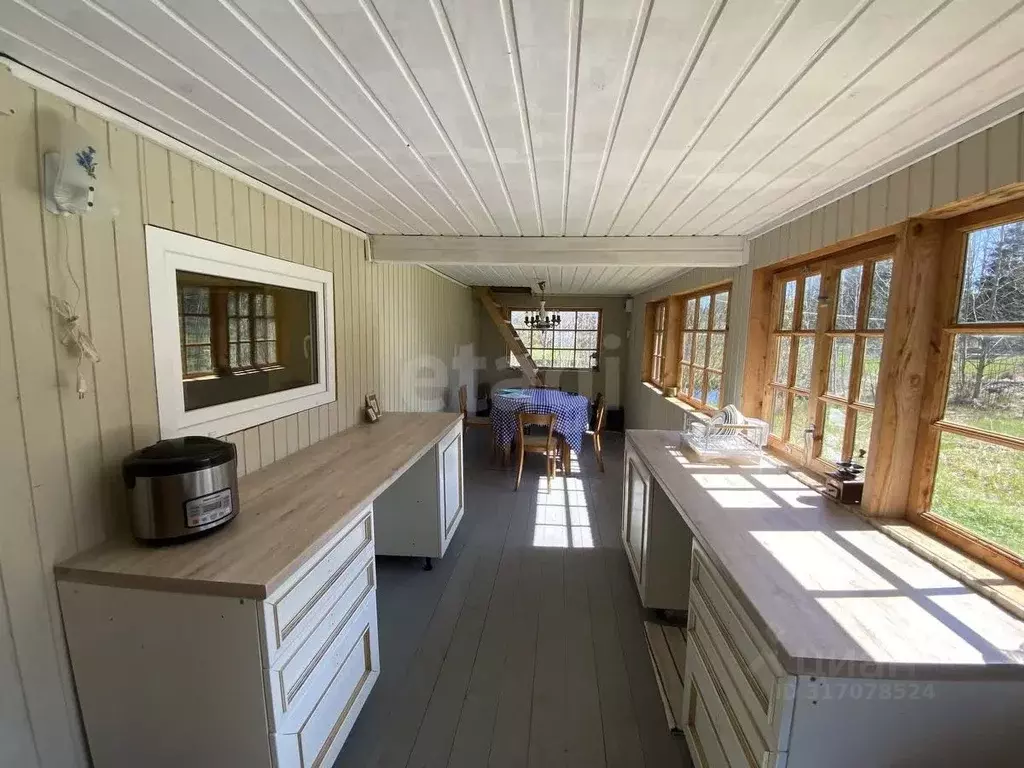 Дом в Ленинградская область, Киришский район, Кусинское с/пос, ... - Фото 1