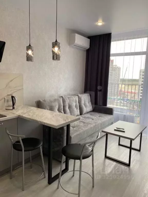 Студия Тюменская область, Тюмень ул. Андрея Приказнова, 7 (23.3 м) - Фото 1