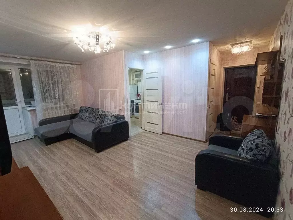 2-к. квартира, 54 м, 2/5 эт. - Фото 1