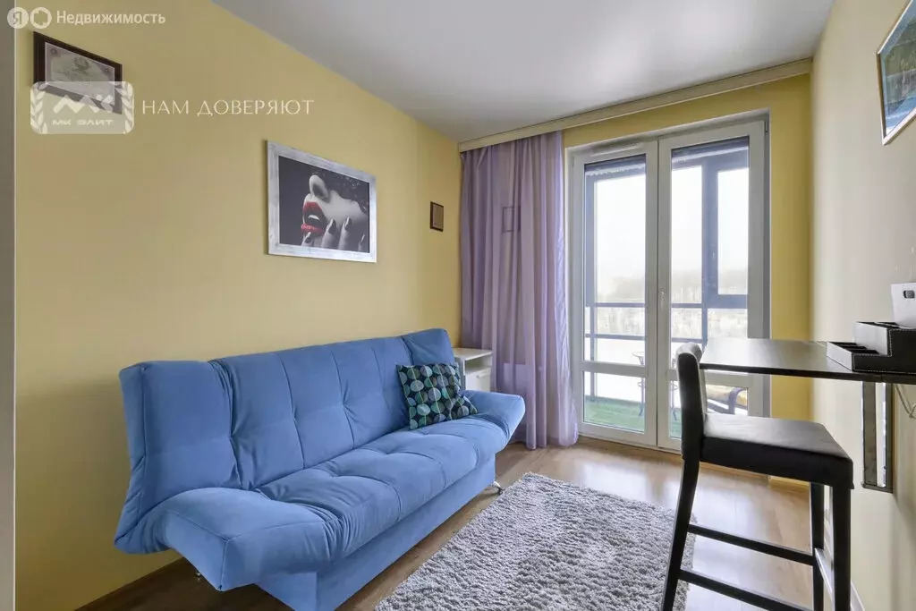 2-комнатная квартира: Санкт-Петербург, Яхтенная улица, 24к2 (47.4 м) - Фото 2