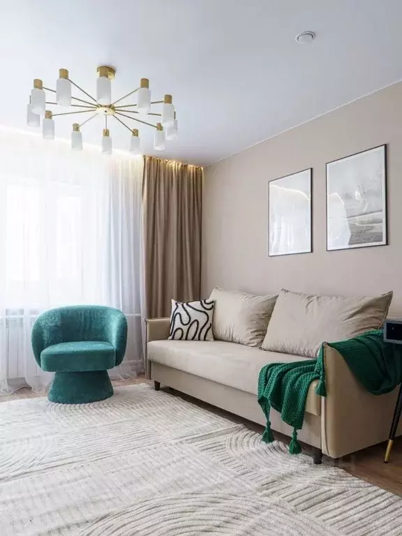 2-к кв. Татарстан, Казань ул. Татарстан, 18 (47.0 м) - Фото 1