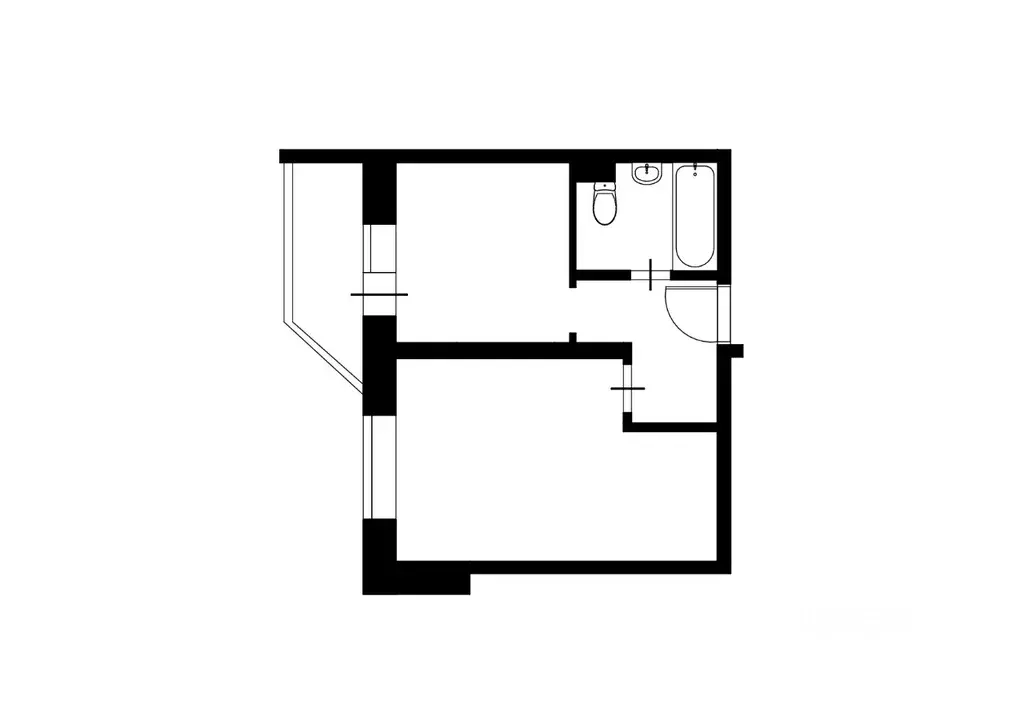 1-к кв. Московская область, Пушкино ул. Просвещения, 13к3 (35.0 м) - Фото 2
