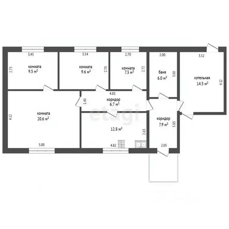 Дом в Тюменская область, Тюменский муниципальный округ, д. Железный ... - Фото 1