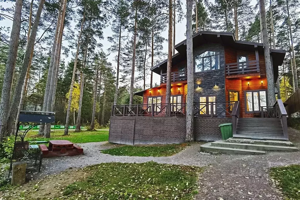 Дом в Ленинградская область, Приозерский район, пос. Сосново ул. ... - Фото 0