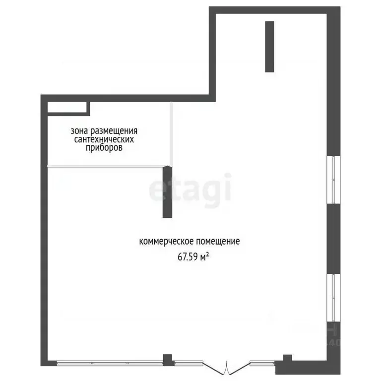 Помещение свободного назначения в Тюменская область, Тюмень ул. ... - Фото 2