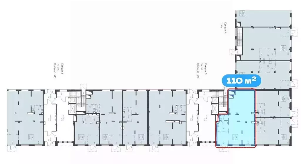 Торговая площадь в Москва пер. Любучанский, 1к2 (110 м) - Фото 2