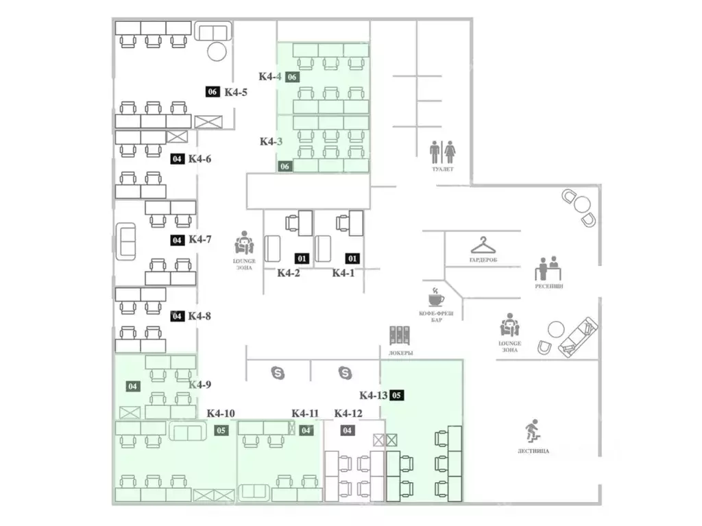 Офис в Санкт-Петербург 8-я Васильевского острова линия, 25 (150 м) - Фото 1