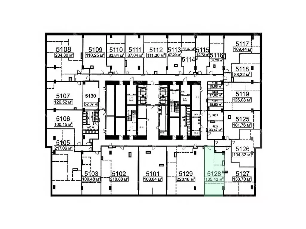 Офис в Москва наб. Пресненская, 6с2 (105 м) - Фото 2