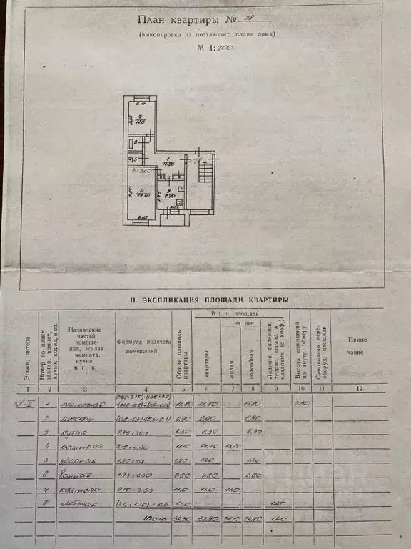 2-к кв. Псковская область, Порхов ул. Пушкина, 17 (54.3 м) - Фото 1