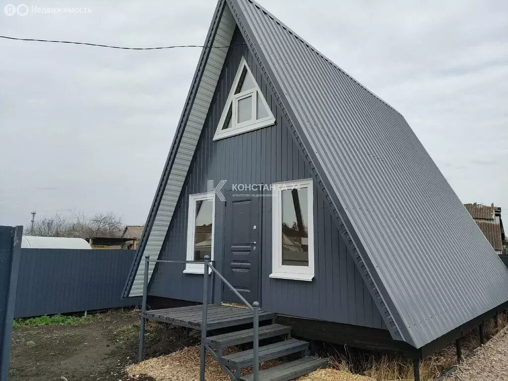 Дом в Чебаркуль, СНТ Медик (50 м) - Фото 1