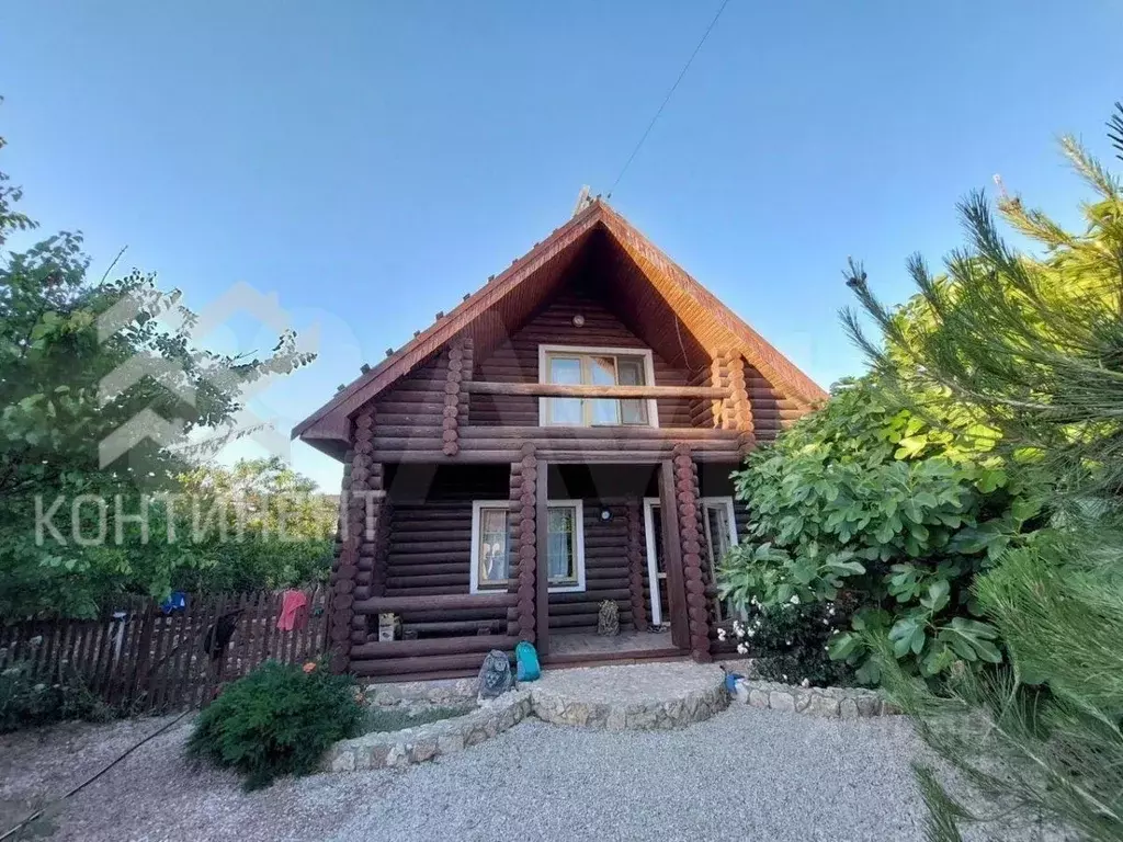 Дом в Крым, Черноморское пгт, Кипарис СНТ ул. Офицерская (108 м) - Фото 0