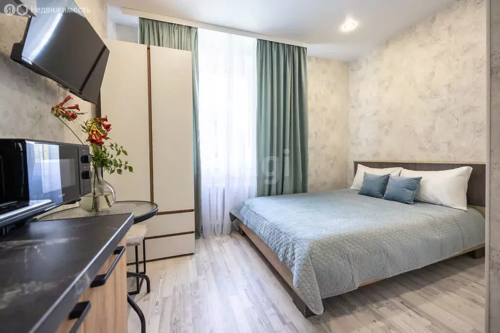 Квартира-студия: Калининград, Автомобильная улица, 10 (12.1 м) - Фото 2