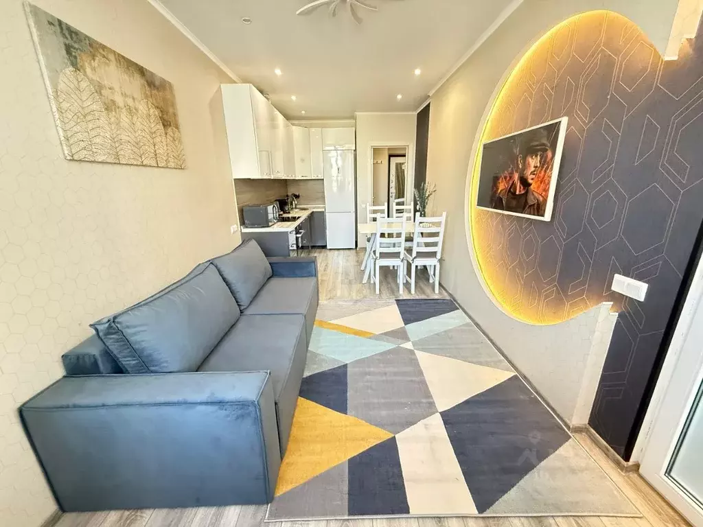 1-к кв. Ростовская область, Ростов-на-Дону Береговая ул., 6 (47.0 м) - Фото 2