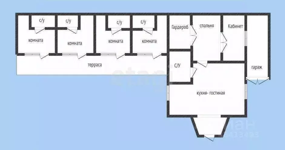 Дом в Краснодарский край, Геленджик городской округ, с. Дивноморское  ... - Фото 2