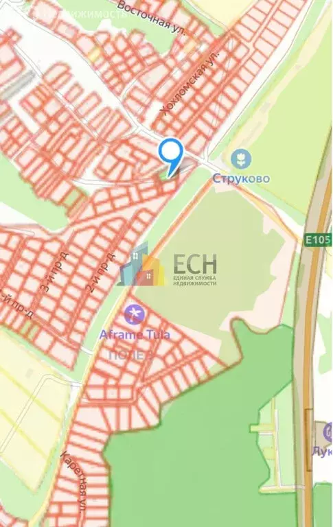Участок в Тульская область, городской округ Тула, деревня Струково (15 ... - Фото 0
