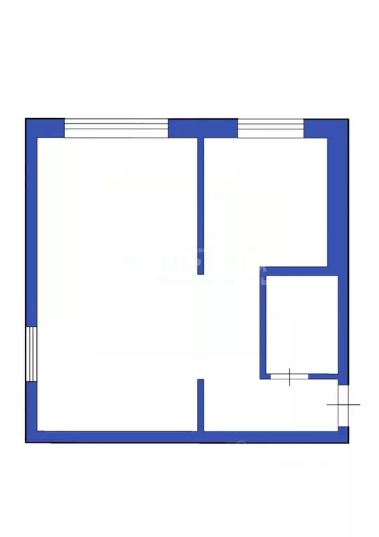 1-к кв. Кемеровская область, Кемерово Тайгинская ул., 10 (34.0 м) - Фото 1