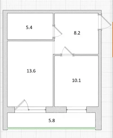 1-к кв. Иркутская область, Иркутский муниципальный округ, Маркова рп, ... - Фото 2