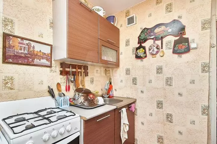 1-к. квартира, 30м, 3/5эт. - Фото 1