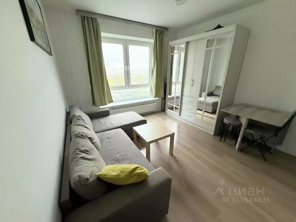 Студия Москва Люблинская ул., 80к6 (23.0 м) - Фото 2