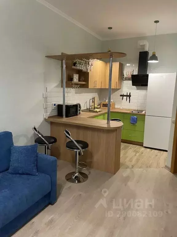 1-к кв. Калининградская область, Зеленоградск ул. Гагарина, 85к2 (55.0 ... - Фото 2