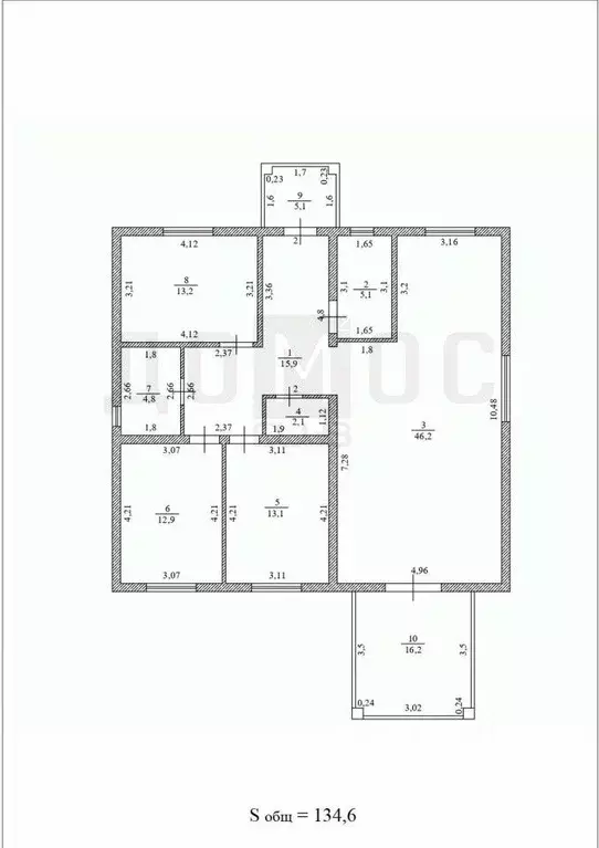 Дом в Свердловская область, Сысертский муниципальный округ, пос. ... - Фото 2