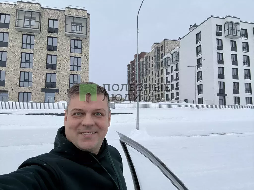 2-комнатная квартира: деревня Хохряки, микрорайон Богатыри, 12 (40.6 ... - Фото 1