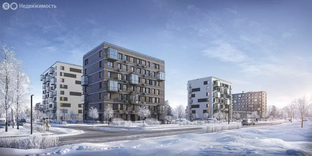 Квартира-студия: посёлок Песочный, Школьная улица, 80 (31.1 м) - Фото 2