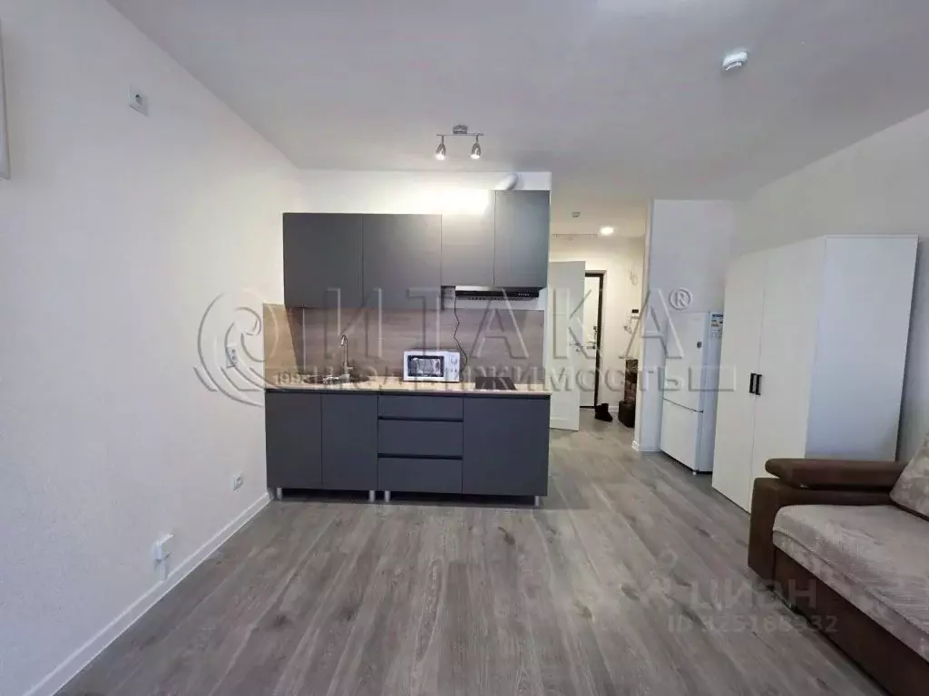 1-к кв. Ленинградская область, Всеволожский район, пос. Бугры ул. ... - Фото 2