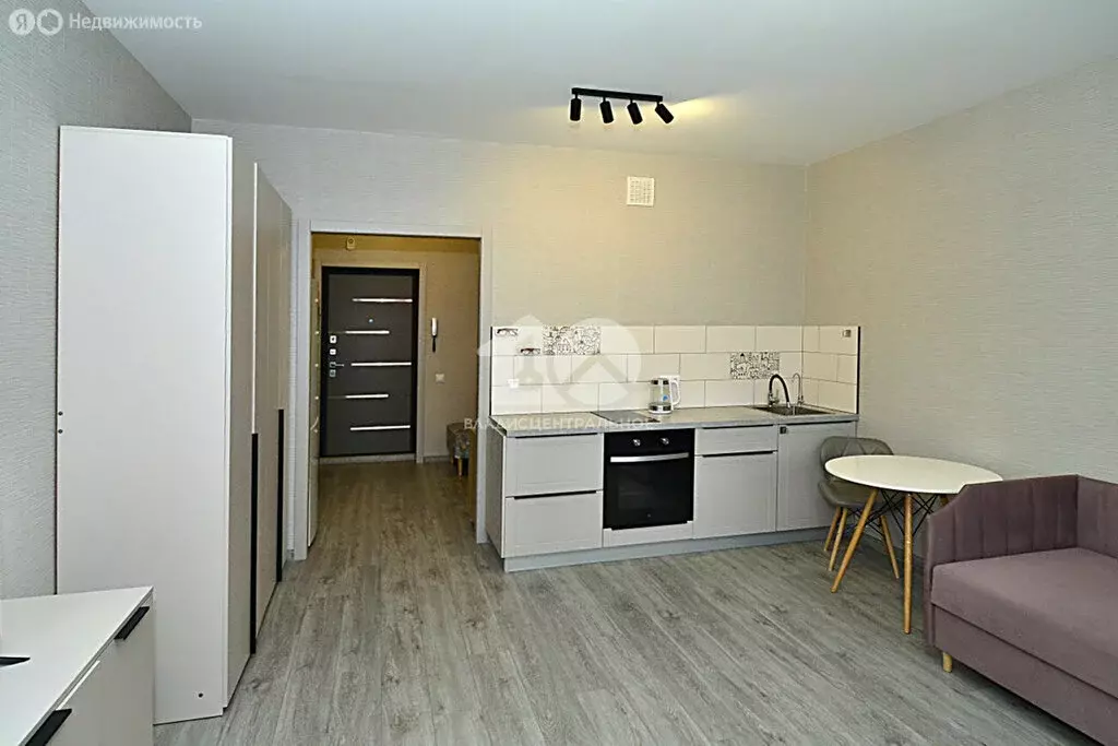 Квартира-студия: Новосибирск, улица Дуси Ковальчук, 238 (30 м) - Фото 1