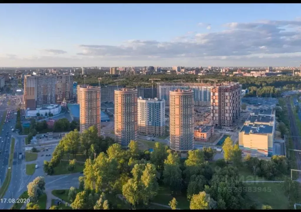 Студия Санкт-Петербург Коломяжский просп., 13к2 (26.5 м) - Фото 1
