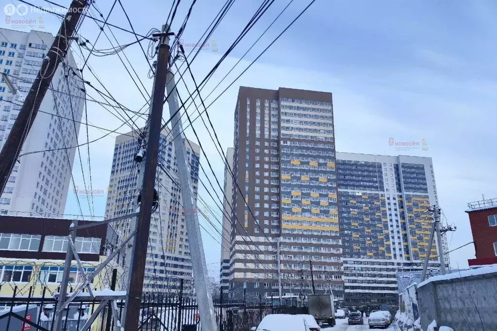 Квартира-студия: Екатеринбург, улица Новостроя, 5 (24.2 м) - Фото 2