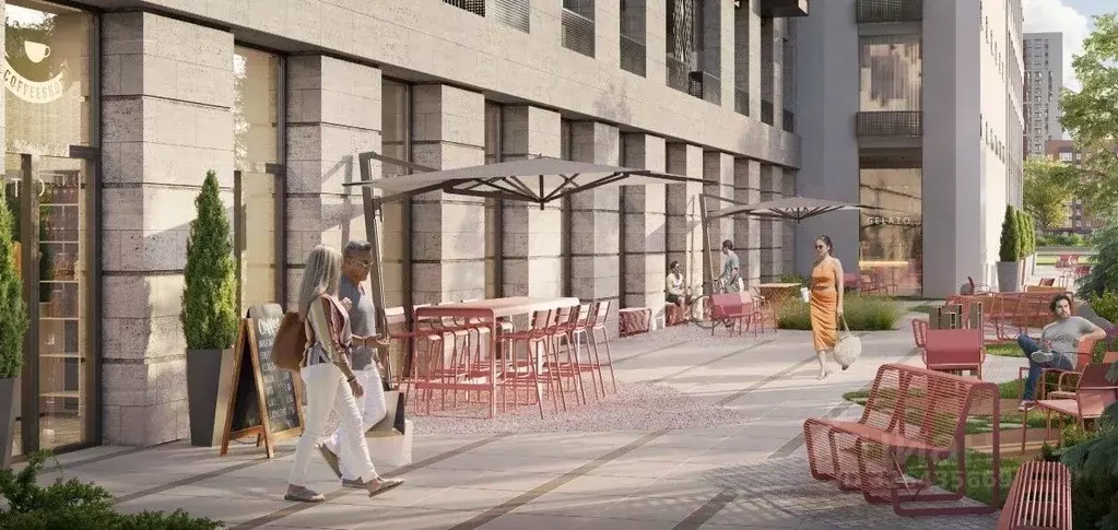 Помещение свободного назначения в Москва Озерная ул., 42С7 (100 м) - Фото 1