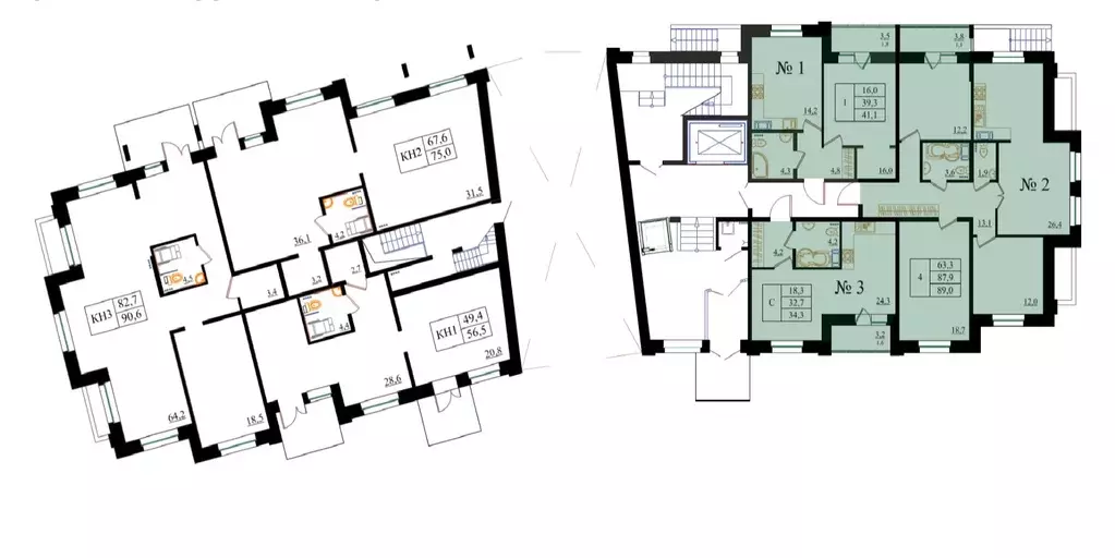 1-к кв. Ленинградская область, Гатчина Красносельское ш., 4Ак1 (41.1 ... - Фото 2