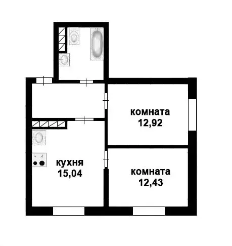 2-комнатная квартира: Екатеринбург, Шефская улица, 42 (51.7 м) - Фото 0