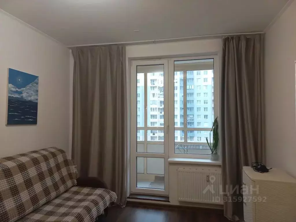 1-к кв. Санкт-Петербург аллея Арцеуловская, 21 (35.0 м) - Фото 1