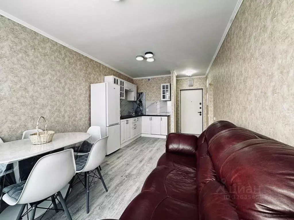 1-к кв. Московская область, Ленинский городской округ, д. Сапроново, ... - Фото 2