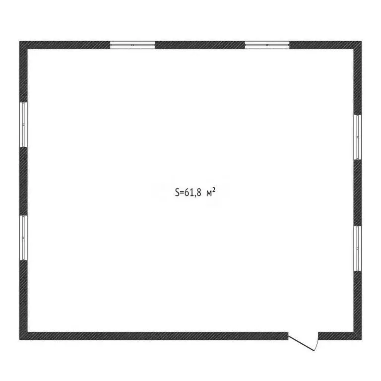 Дом в село Топольное, Заречная улица (61.8 м) - Фото 2