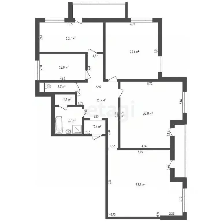 4-к кв. Кемеровская область, Юрга ул. Машиностроителей, 53Б (180.5 м) - Фото 2