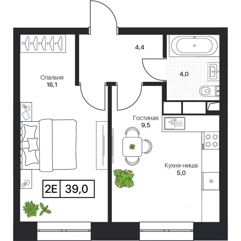 1-к кв. Московская область, Пушкино Пушкино Град жилой комплекс, к2 ... - Фото 1