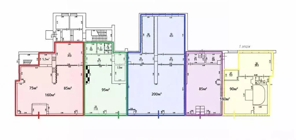 Помещение свободного назначения в Москва просп. Мира, 131К1 (630 м) - Фото 2