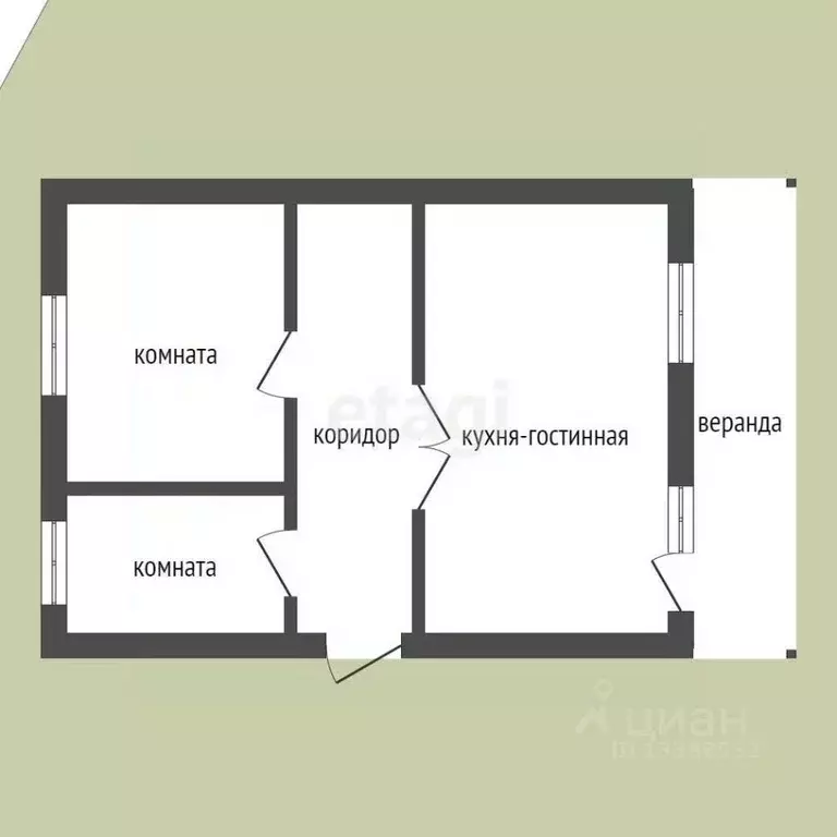 Дом в Красноярский край, Емельяново пгт пер. Яхонтовый, 1 (100 м) - Фото 2